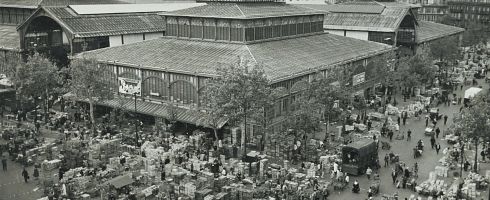 Les Halles en journe, 1969. Archives de Paris, 1514W 99.