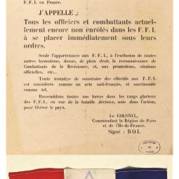 Des rsistants identifis et intgrs  l'arme rgulire. Archives de Paris, D38Z 6 (en haut), D51Z 72 (en bas). 