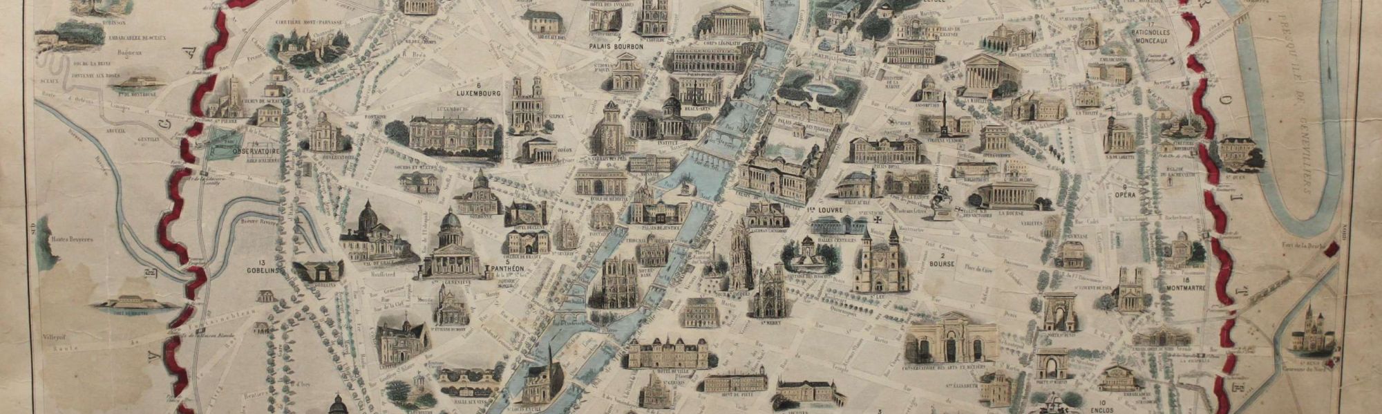 Le guide de Paris monumental, vers 1878-1889. Archives de Paris, 2Fi 2283.