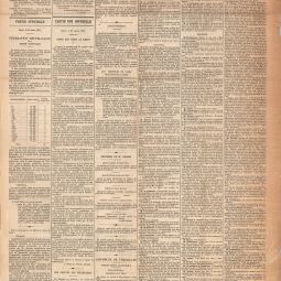 Journal officiel du 22 mars 1871 – dition du matin. Archives de Paris, ATLAS 144.