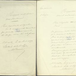 Rapports sur la situation morale des armes, 10 et 17 avril 1871. Archives de Paris, 1AZ 18.
