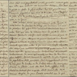 Correspondance du ngociant Salaville Pre  son frre relatant les vnements de la Commune, 1er juin 1871. Archives de Paris, D1J 60 dossier 998.