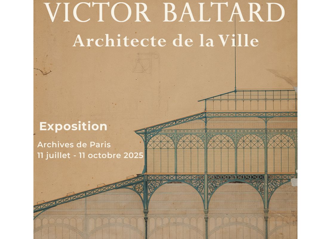 Victor Baltard, architecte de la Ville, affiche