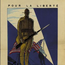 Fête de l'Indépendance américaine à Paris, 1918. Archvies de Paris, D19Z 1.