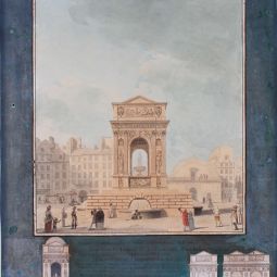 Fontaine des Innocents. Archvies de Paris, 15Fi 249.