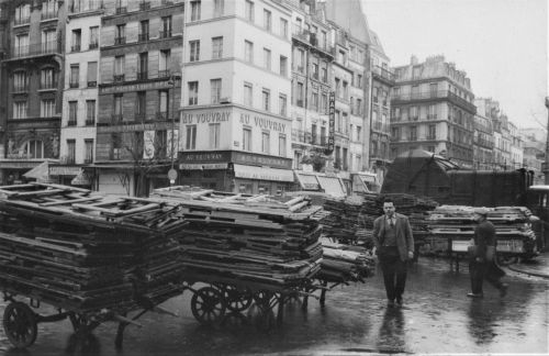 Rue Rambuteau, 28 janvier 1960. Archives de Paris, 3478W 77.