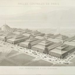 Les Halles de Victor Baltard. Archives de Paris, ATLAS 97.