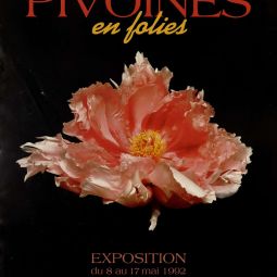 Affiche de l’exposition « Pivoines en folies » à Bagatelle, du 8 au 17 mai 1992, Archives de Paris, 13Fi 2704. 