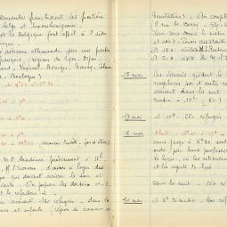 Journal de guerre du lycée Saint-Louis (3 septembre 1939-15 juillet 1940). Archives de Paris, 1051W 277.