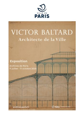 Victor Baltard, architecte de la Ville, affiche