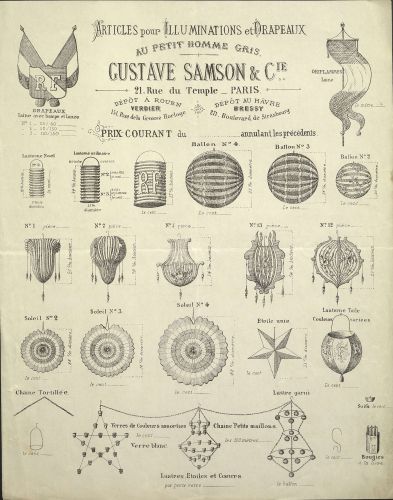 Administration communale, affaires culturelles. Beaux-arts : prparatifs pour le 14 juillet 1881. Archives de Paris, VR 146.
