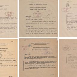 Incidents survenus dans le métropolitain en 1942. Archives de Paris, PEROTIN/10331/56/1 33. 