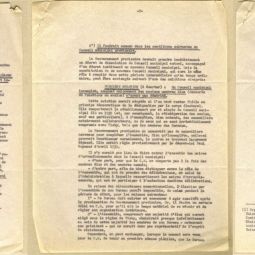 Les pouvoirs en place dans les mairies d'arrondissement à la Libération. Archives de Paris, D51Z 72. 