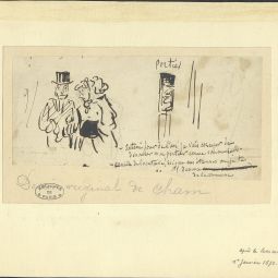 « Après la Commune », caricature de Cham, 1er janvier 1872. Archives de Paris, D1J 18.