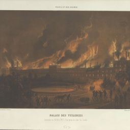 Paris et ses ruines, le Palais des Tuileries, Adam Sabatier, 24 mai 1871. Archives de Paris, 15Fi 114. 