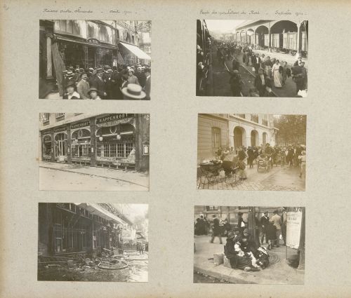 Album photographique : la guerre, 1914-1917, Paris. Archives de Paris, 9Fi 8.