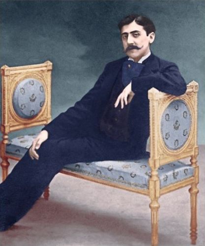 Marcel Proust (1871-1922), d'après la photo d'Otto Wegener (1849-1924). Collection particulière. @Otto Wegener / TopFoto / Roger-Viollet.