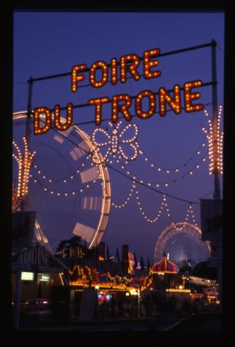 ©Gérard Faure, foire du Trône, 1995. Archives de Paris, 57Fi 2. 