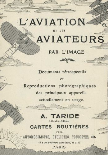 Collection L’Esprit : fascicule "L’aviation et les aviateurs par l’image", s.d. [1914-1935]. Archives de Paris, D18Z 10.