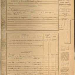Déclaration de succession définitive de Louis Blériot, n°365 du 28 février 1944, 6e bureau. Archives de Paris, DQ7 31390.