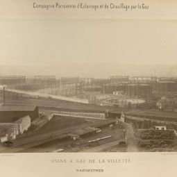 Compagnie parisienne d’éclairage et de chauffage par le gaz, photographies Albert Fernique, 1878-1879. Archives de Paris, Atlas 1007.