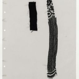  Modèle 404, robe du soir "Banco", déposé par Callot soeurs, le 20 février 1926, échantillon de tissus. Archives de Paris, D12U10 163.