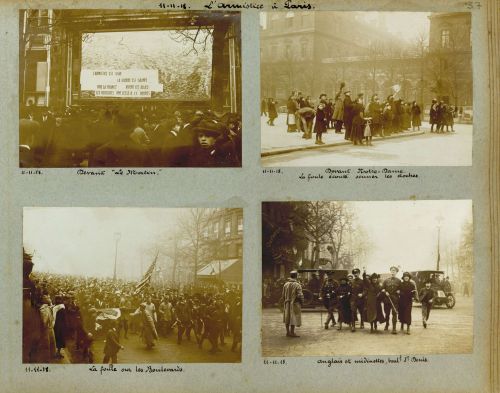 Photographies de la journe du 11 novembre 1918. 9Fi 9.