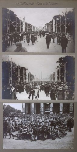 Dfil du 14 juillet 1919, la fte de la victoire. Archives de Paris, VK3 342.