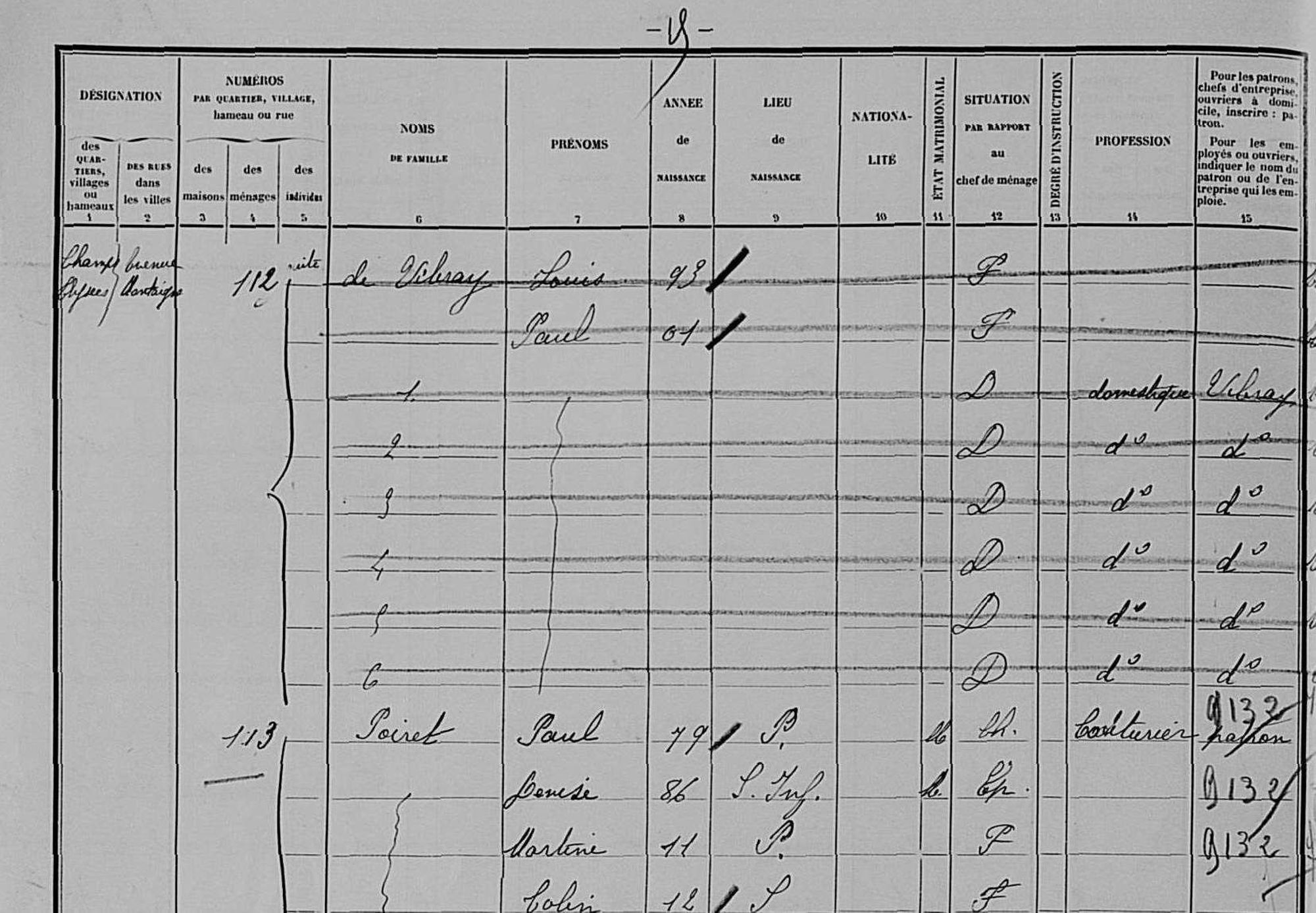 Recensement de population