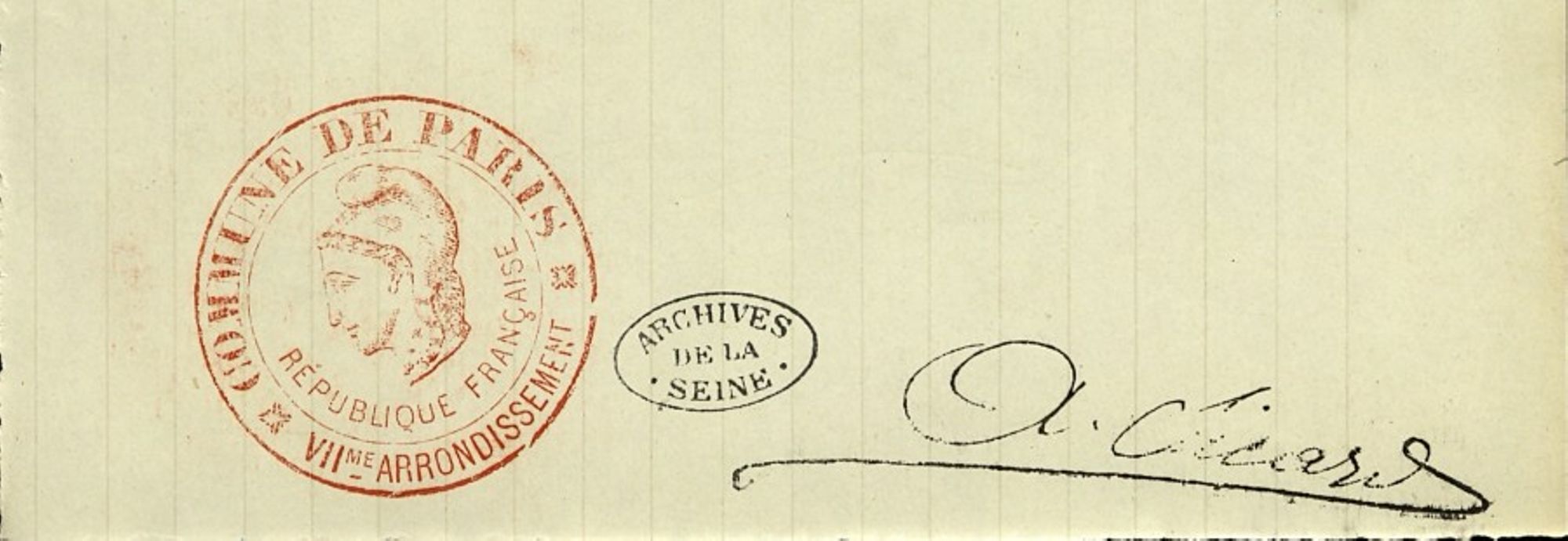 Archives de Paris, VD3 13.