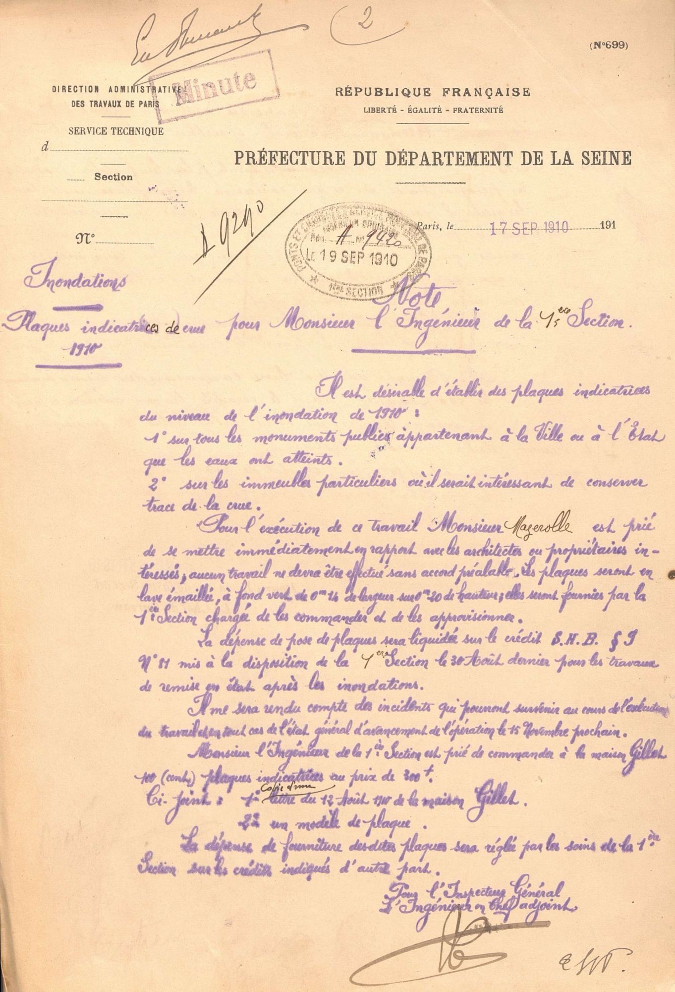 L'après crue, de la révision du système de protection à la mémoire de la catastrophe 