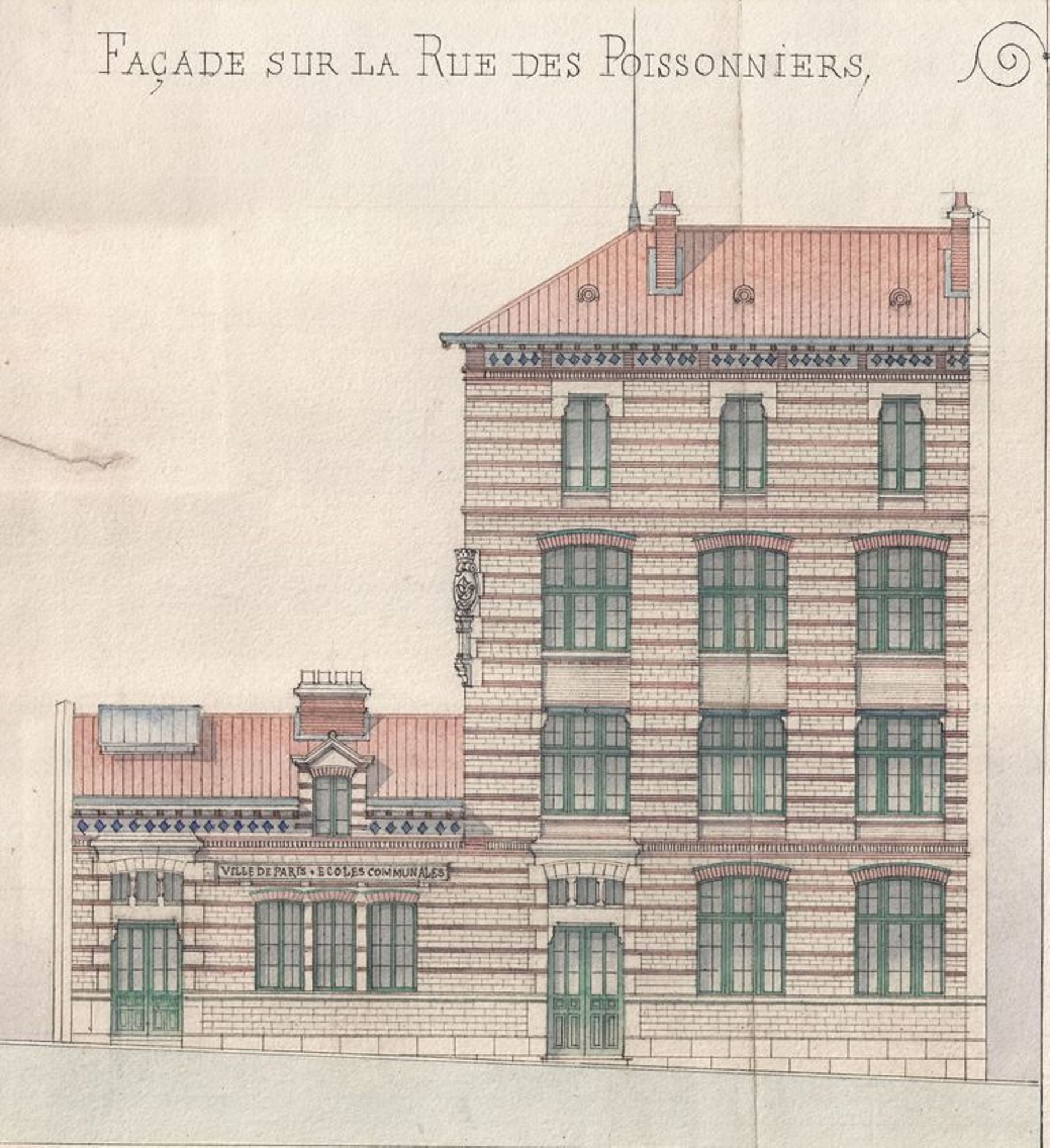 Architecture scolaire à Paris